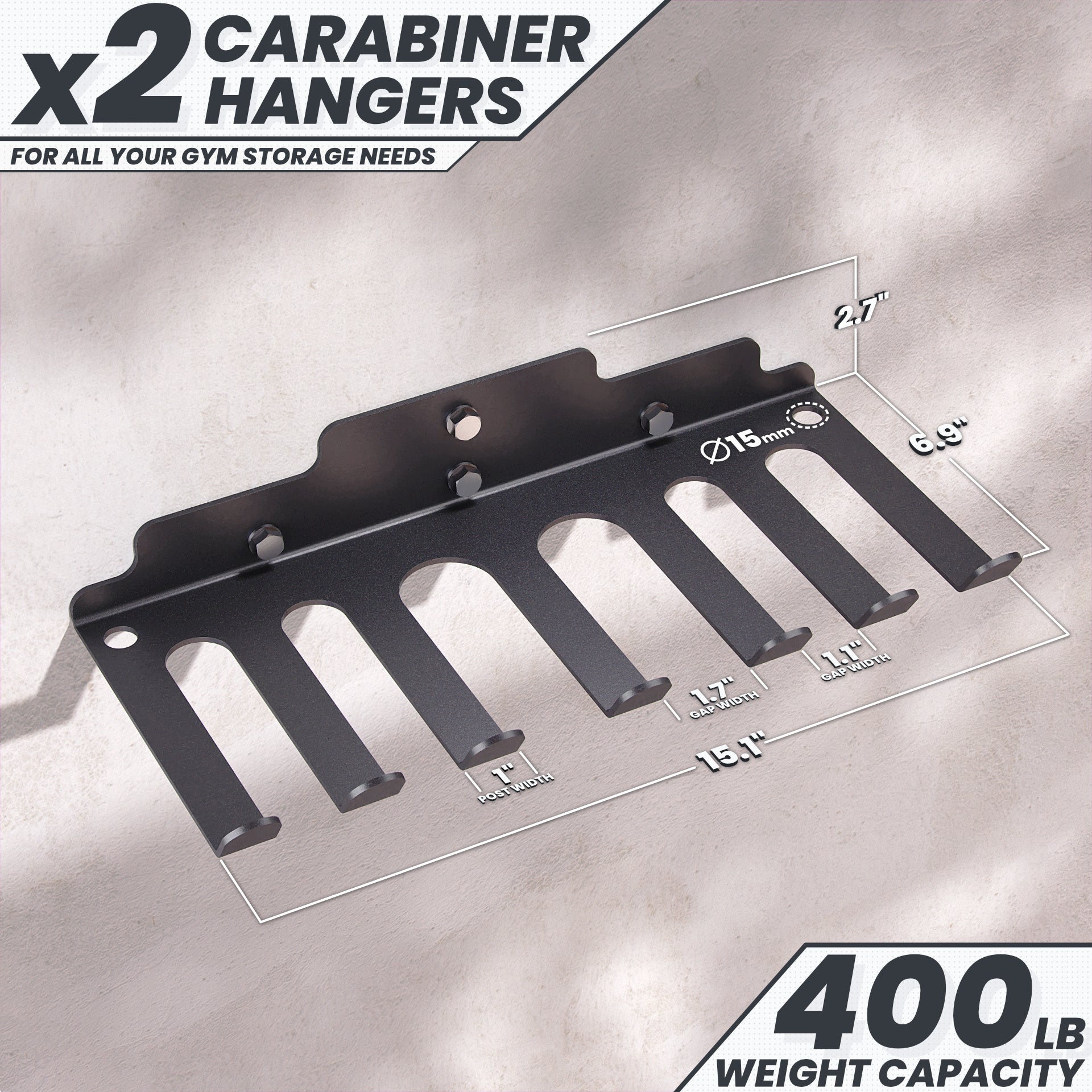 Synergee Barbell and Accessory Hanger
