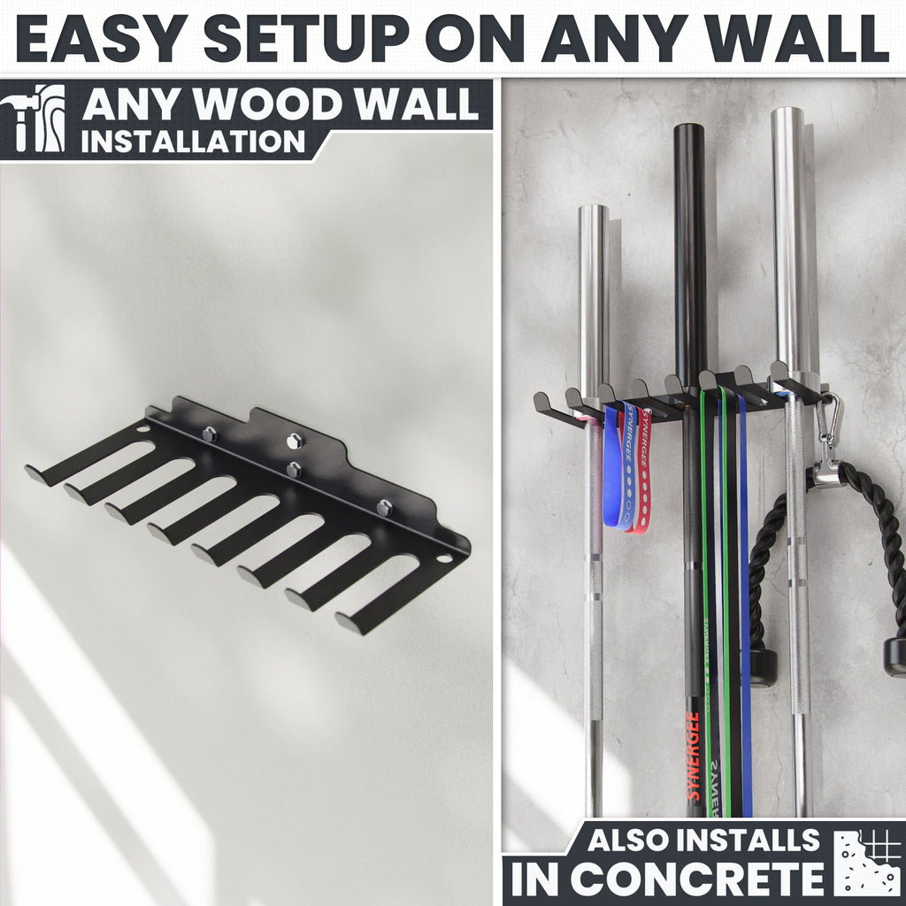 Synergee Barbell and Accessory Hanger