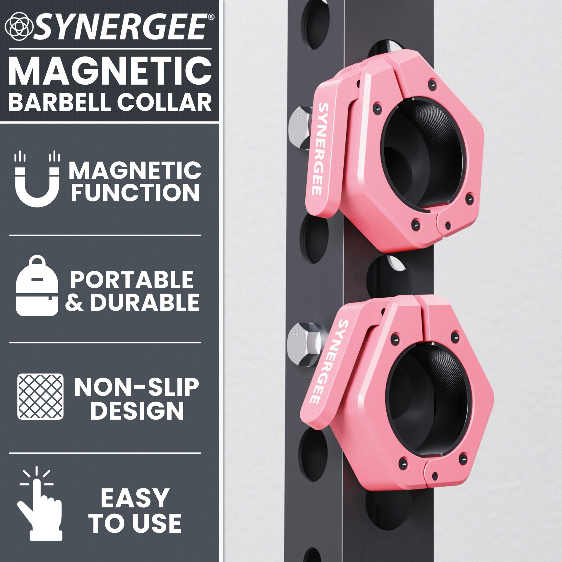 Synergee Magnetic Barbell Collars