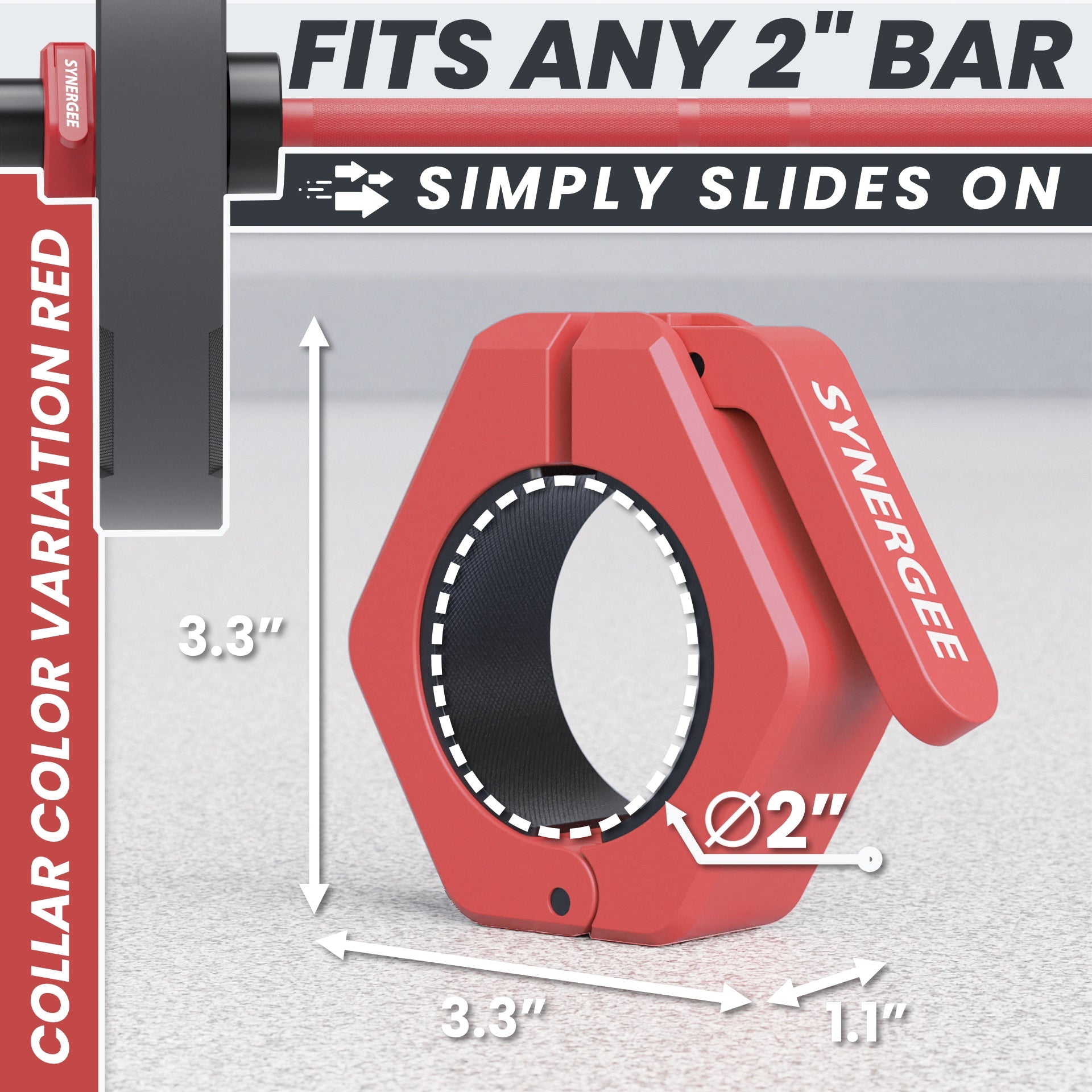 Synergee Magnetic Barbell Collars