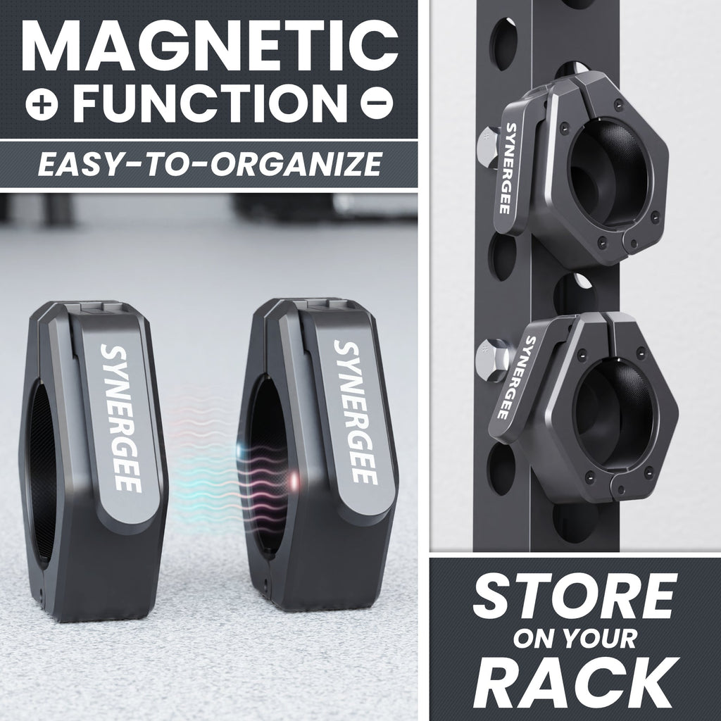 Synergee Magnetic Barbell Collars