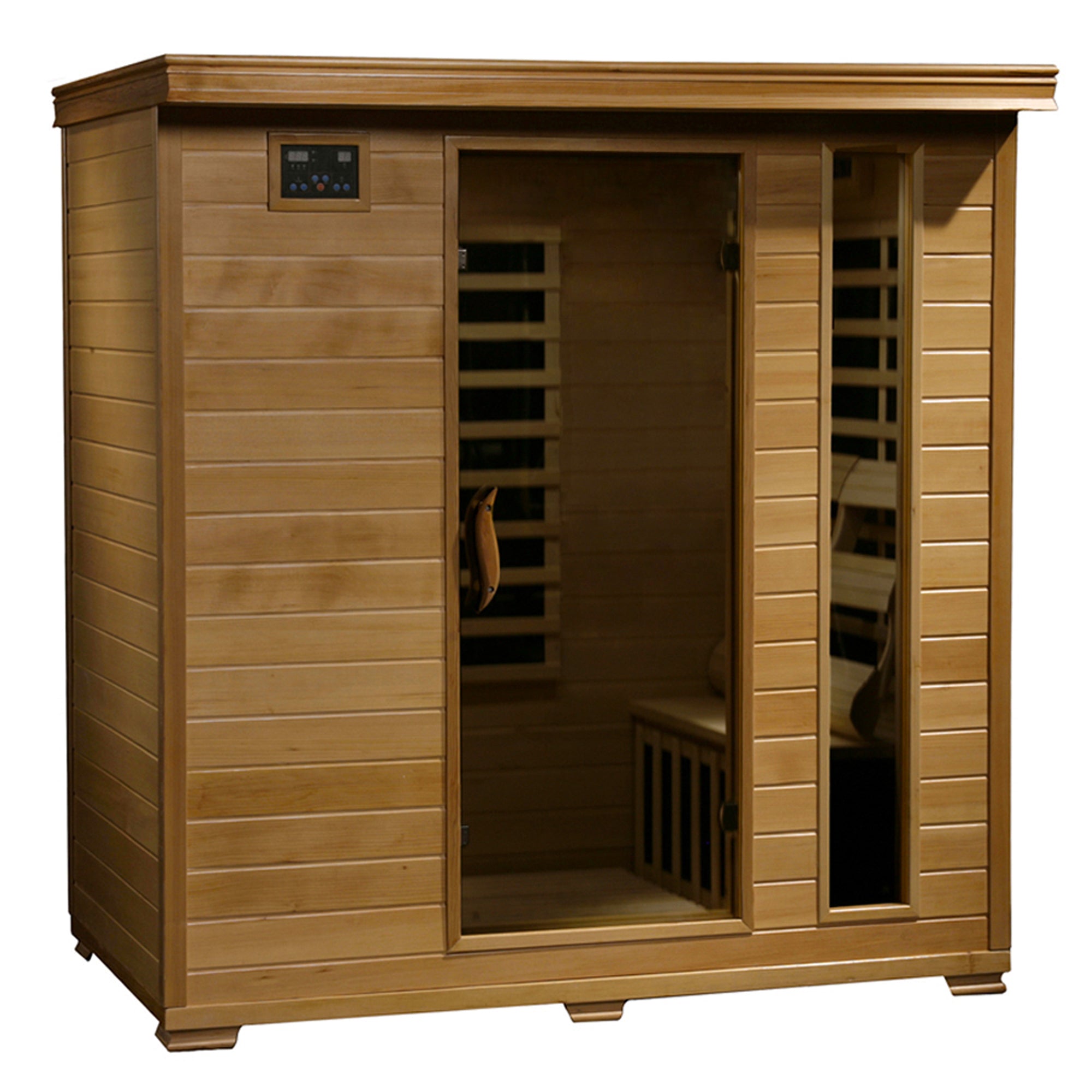 The Highland — 4-Person Hemlock Infrared Sauna