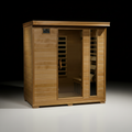 The Highland - 4-Person Hemlock Infrared Sauna - HeatWave Premium Sauna