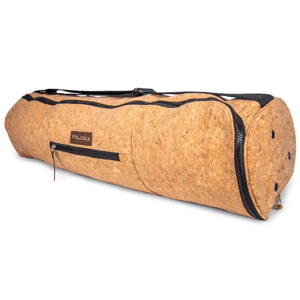 Cork Yoga Mat Carrier - Yoloha Yoga Yoga Mat Bags & Straps
