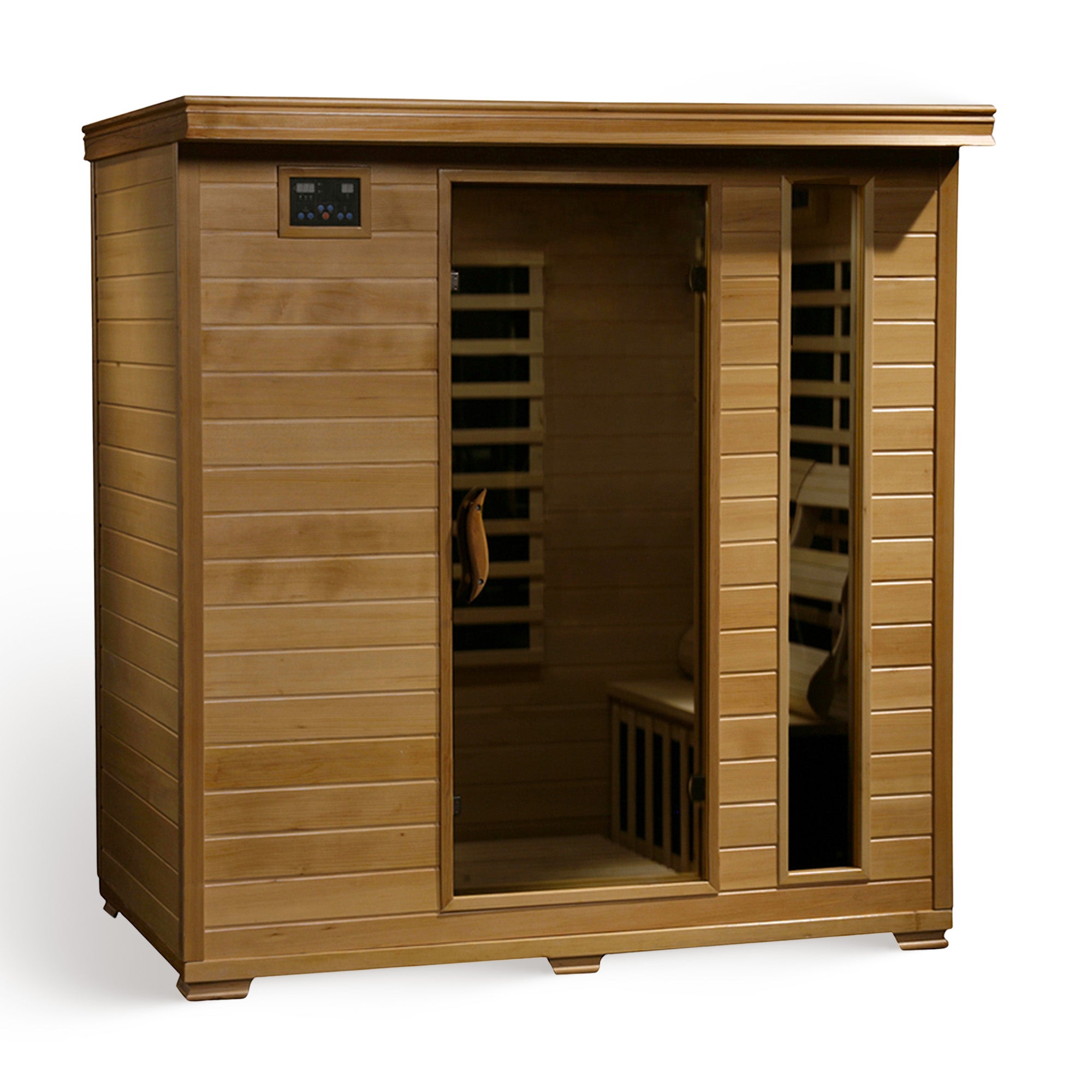 The Highland — 4-Person Hemlock Infrared Sauna