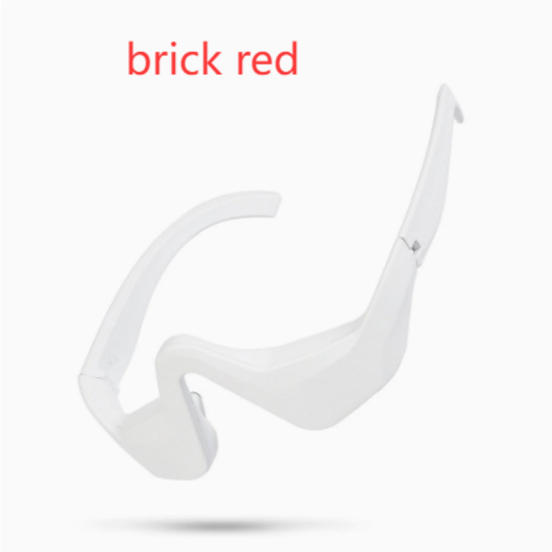 EMS Eye Massager Glasses — Red Light + Heat for Eye Fatigue Relief