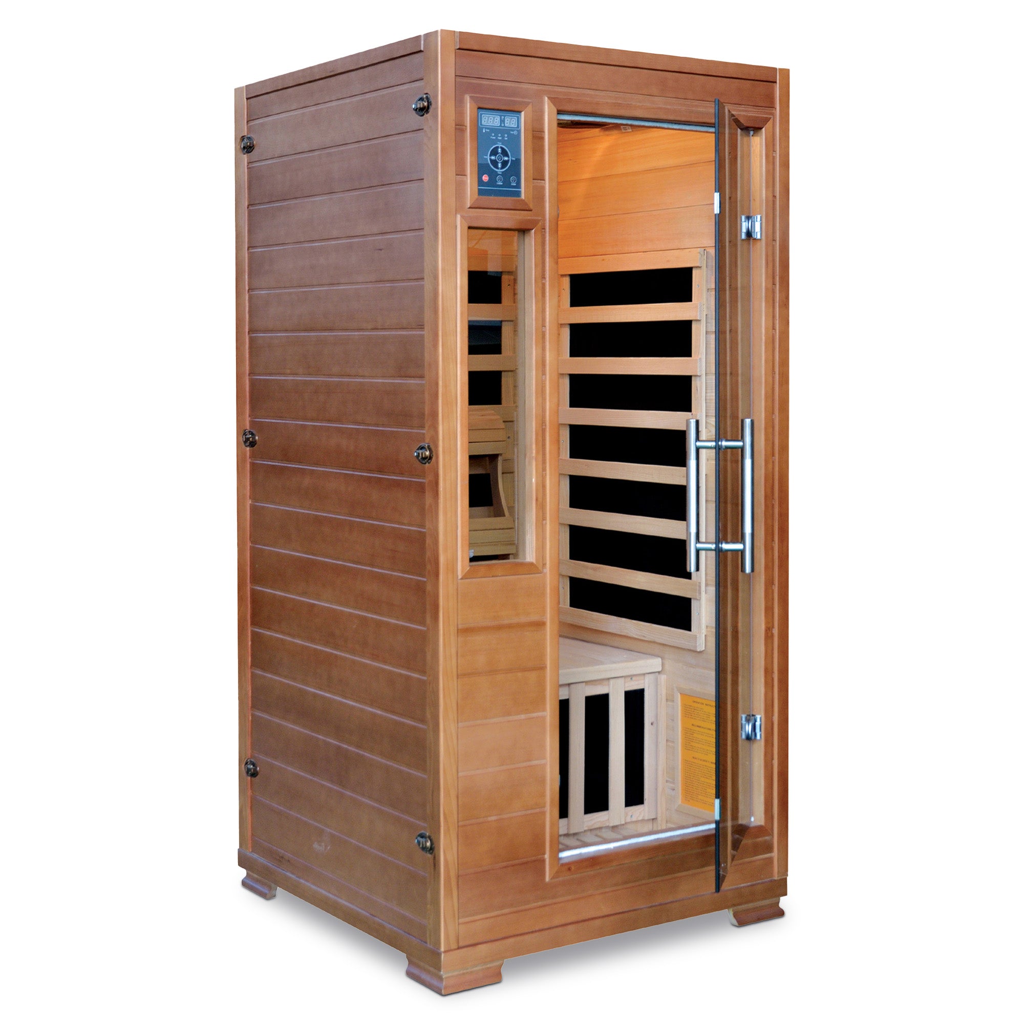 The Zenith — 1-2 Person Hemlock Infrared Sauna