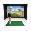 GolfBays EasySim Golf Simulator Enclosure - GolfbaysUSA Golf Enclosure