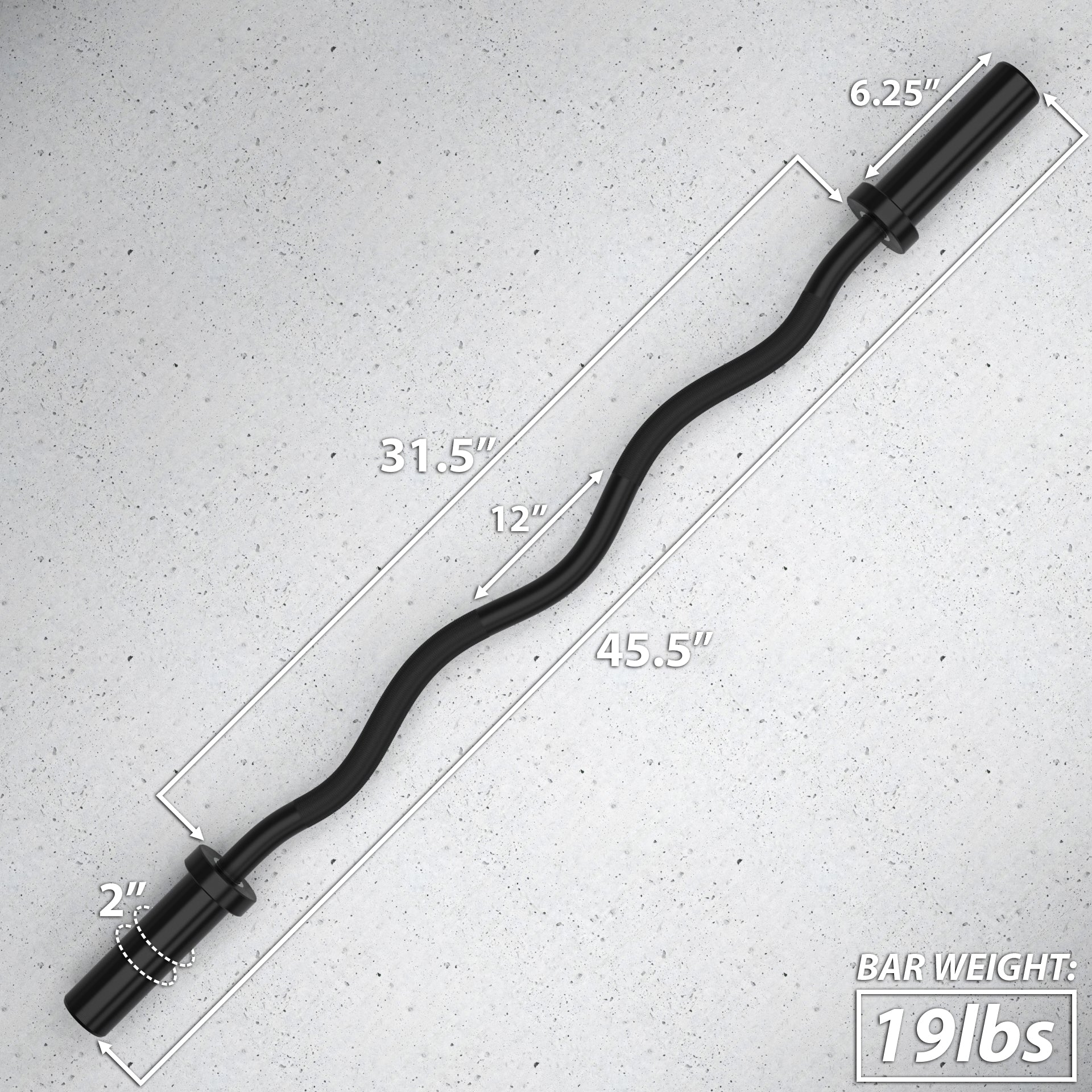 Synergee EZ Curl Bars