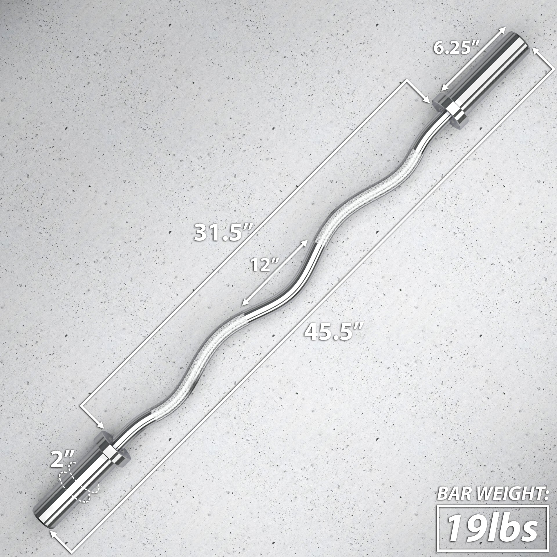 Synergee EZ Curl Bars