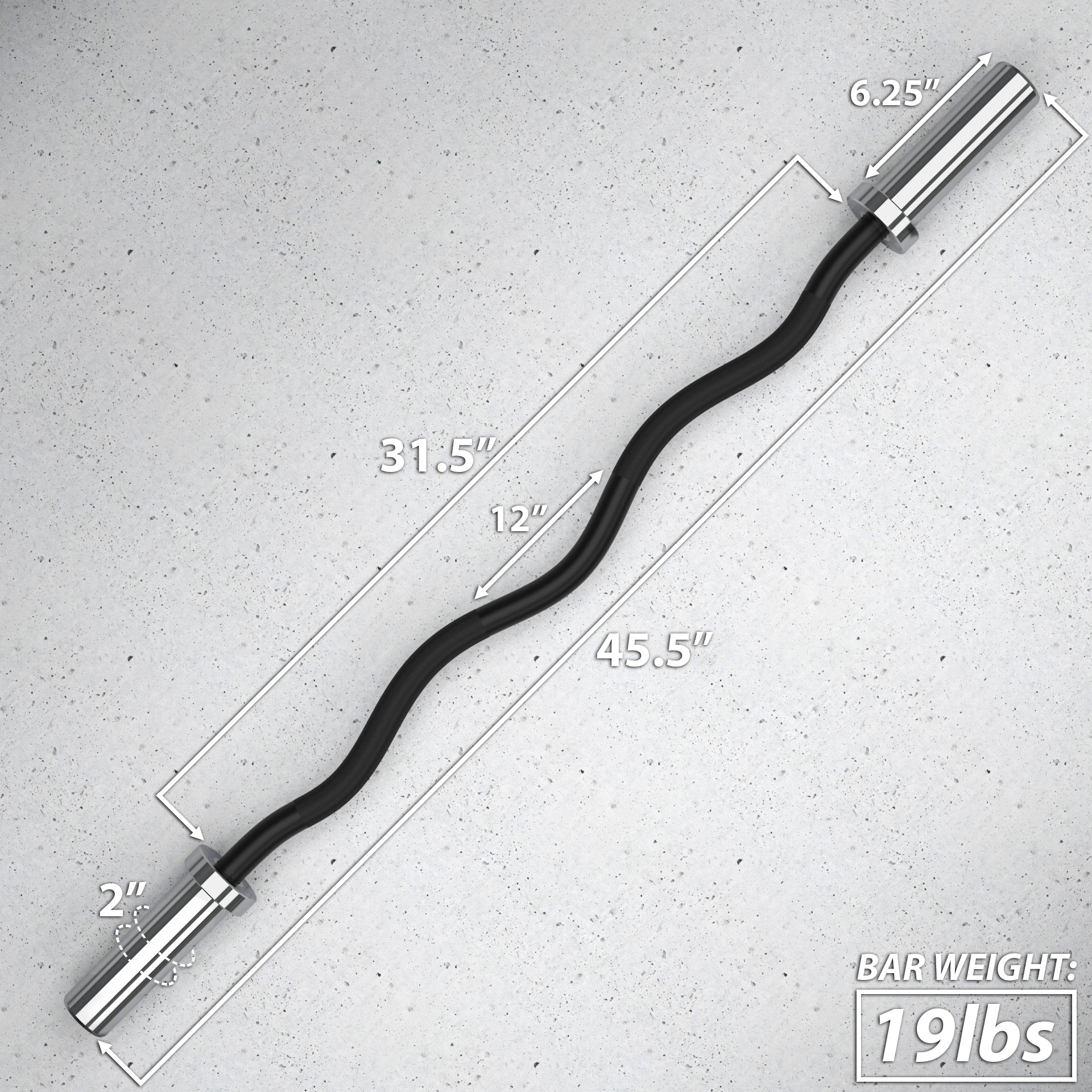 Synergee EZ Curl Bars