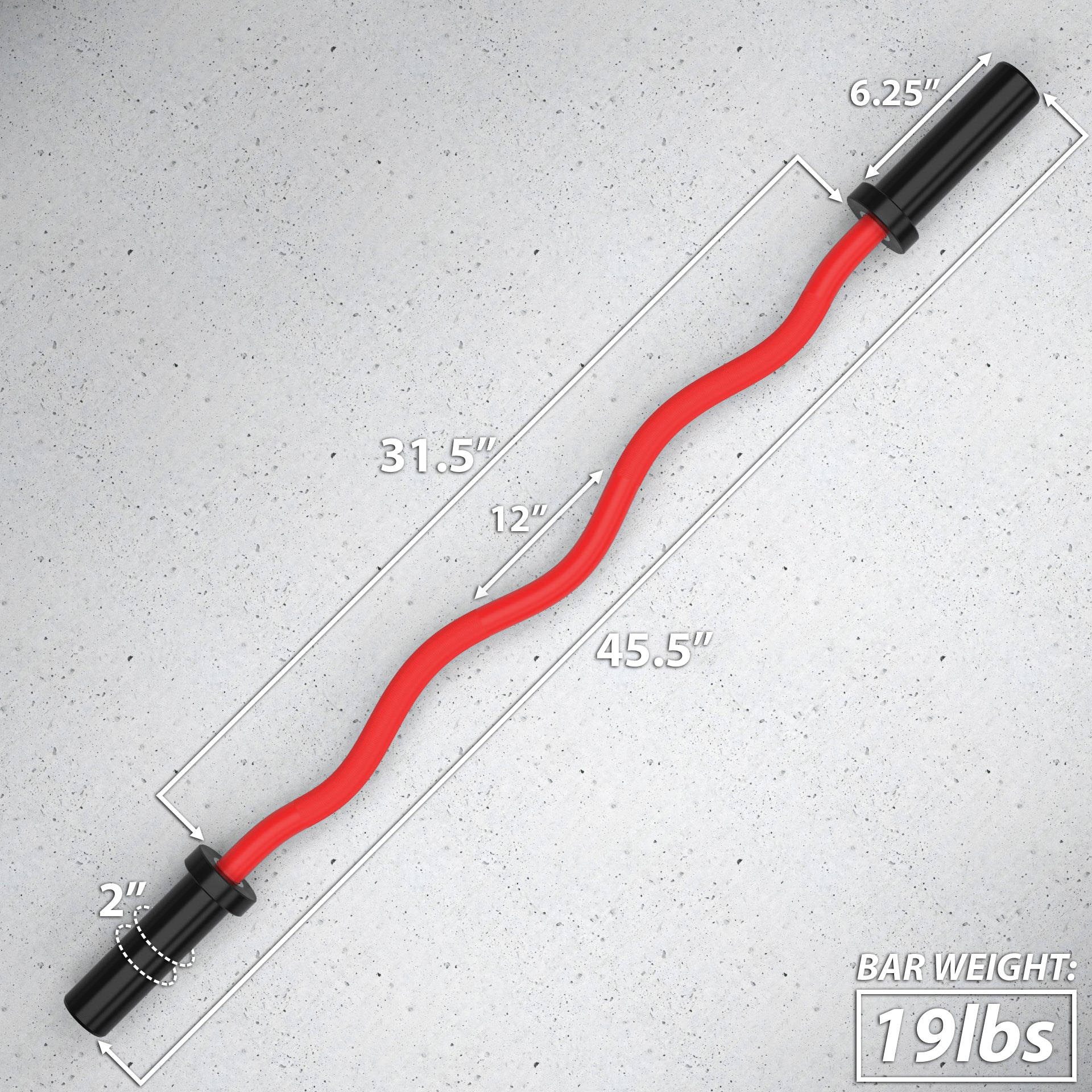 Synergee EZ Curl Bars