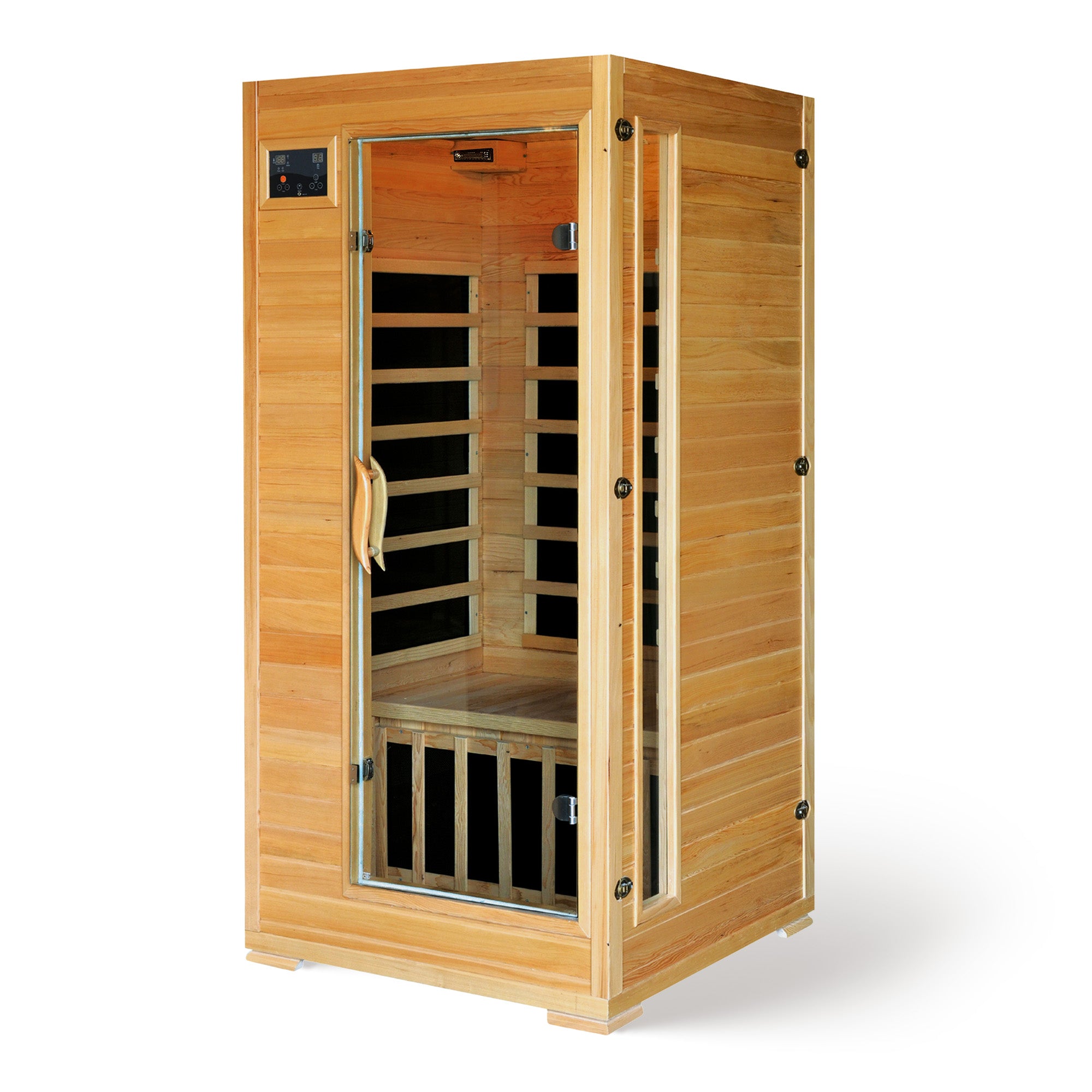 The Haven — 1-2 Person Hemlock Infrared Sauna (Carbon)