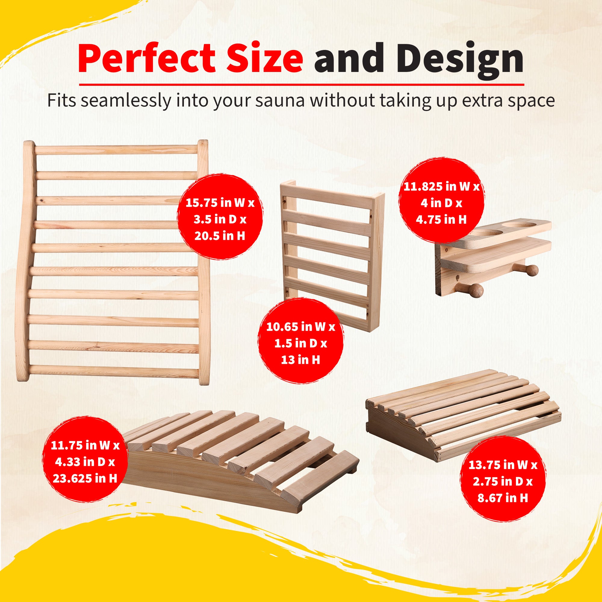 Deluxe Sauna Accessory Kit