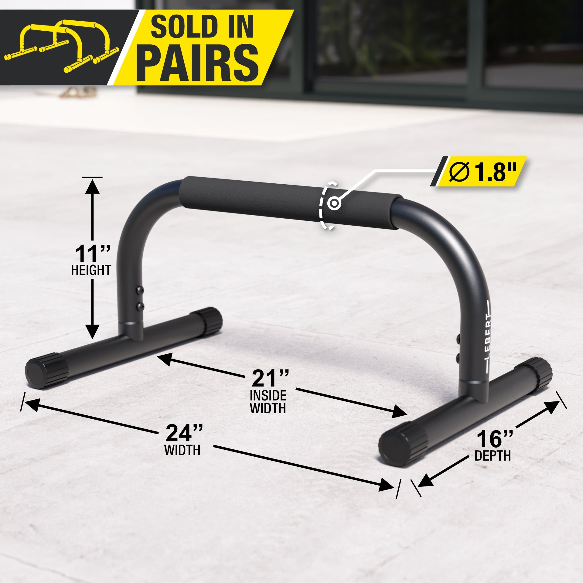 Lebert Fitness Parallette Bars