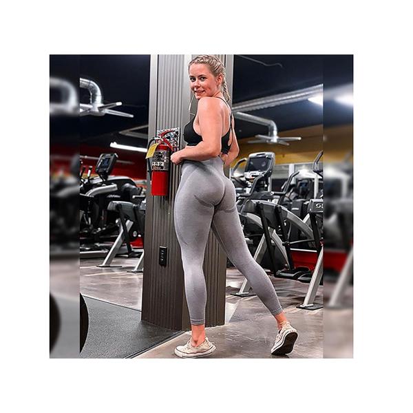 Women's High-Waist Gym Leggings — Moisture-Wicking Sports Fabric