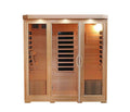 The Meridian - 4-Person Hemlock Infrared Sauna - HeatWave Premium Sauna