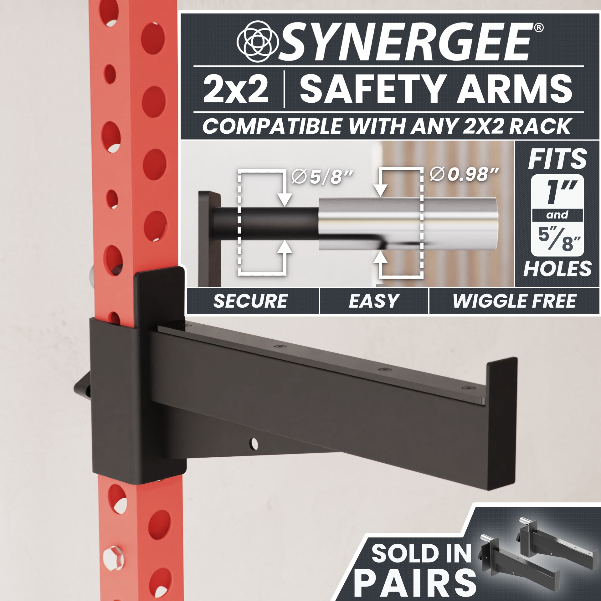 Synergee Safety Arms