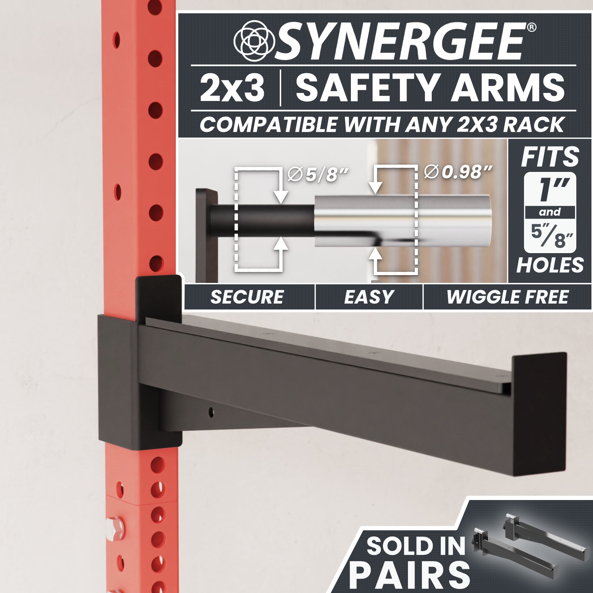 Synergee Safety Arms