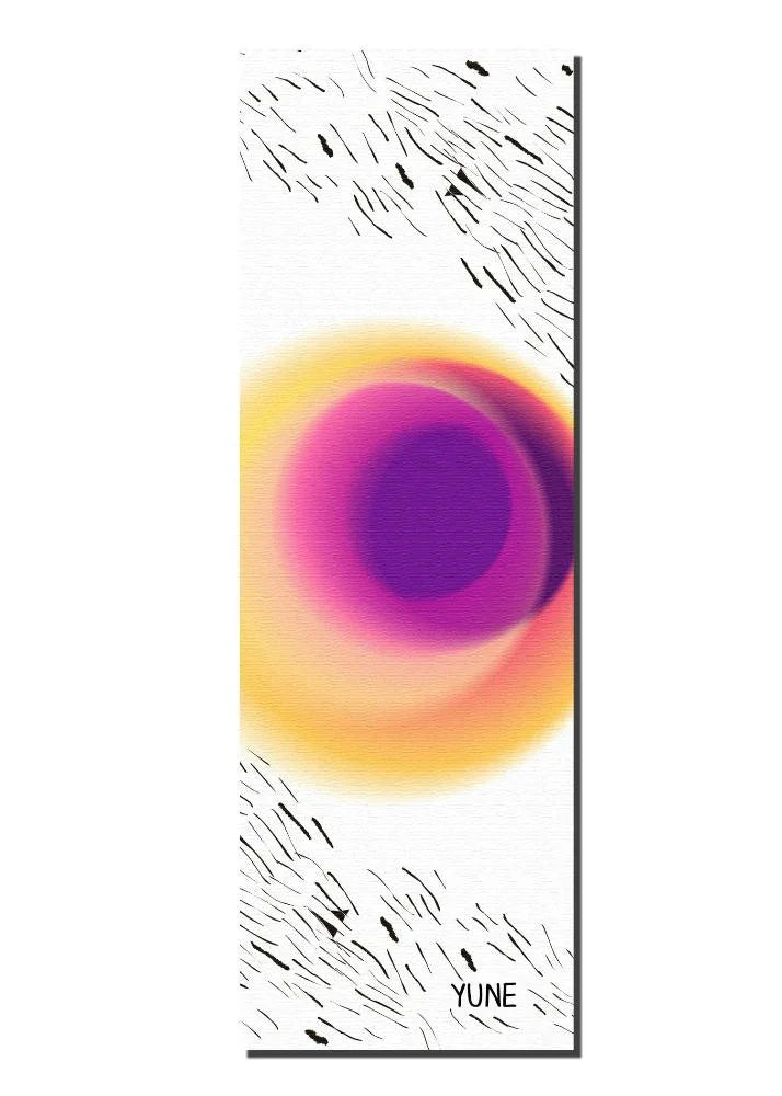 Yoga Mat 6mm Thick Multicolored Non-Slip Eco Friendly - Rylos - Yune Yoga Yoga Mat