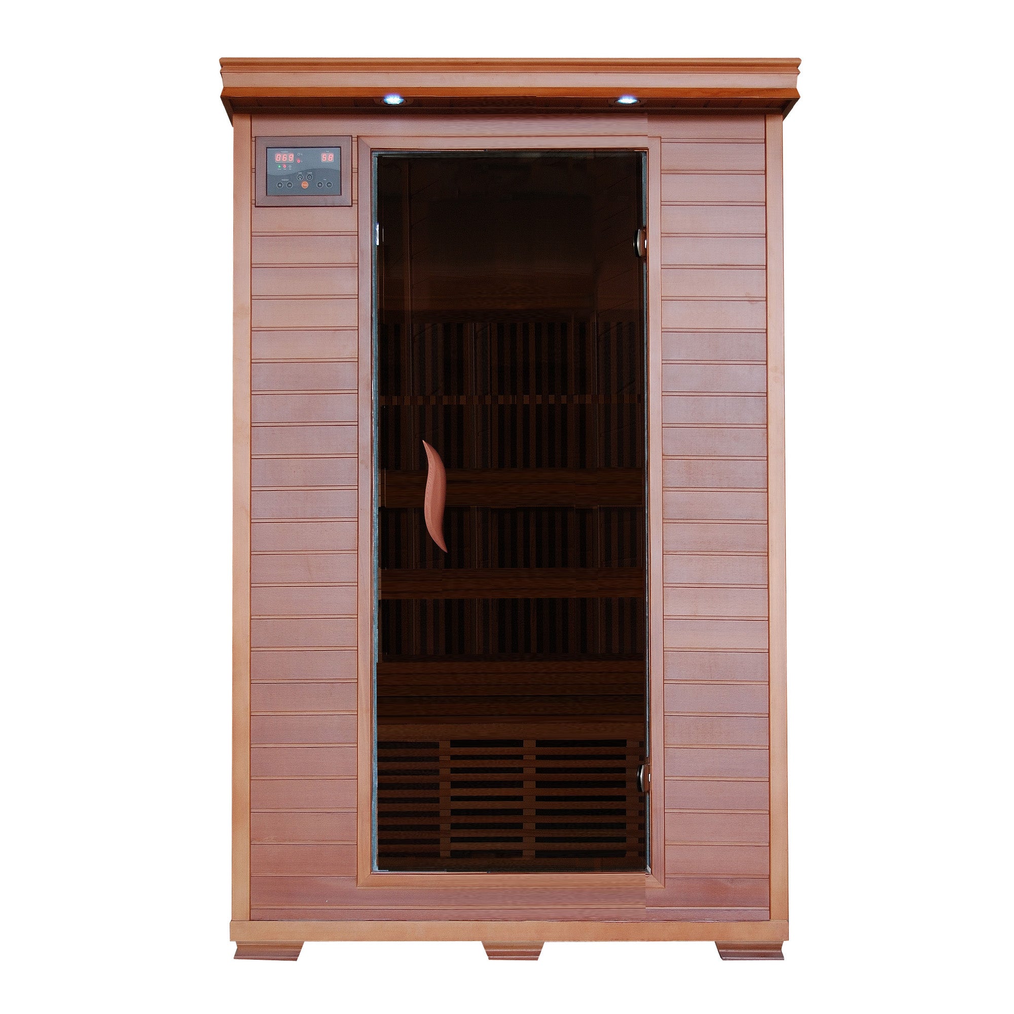 The Aurora - 2-Person Cedar Infrared Sauna - HeatWave Premium Sauna