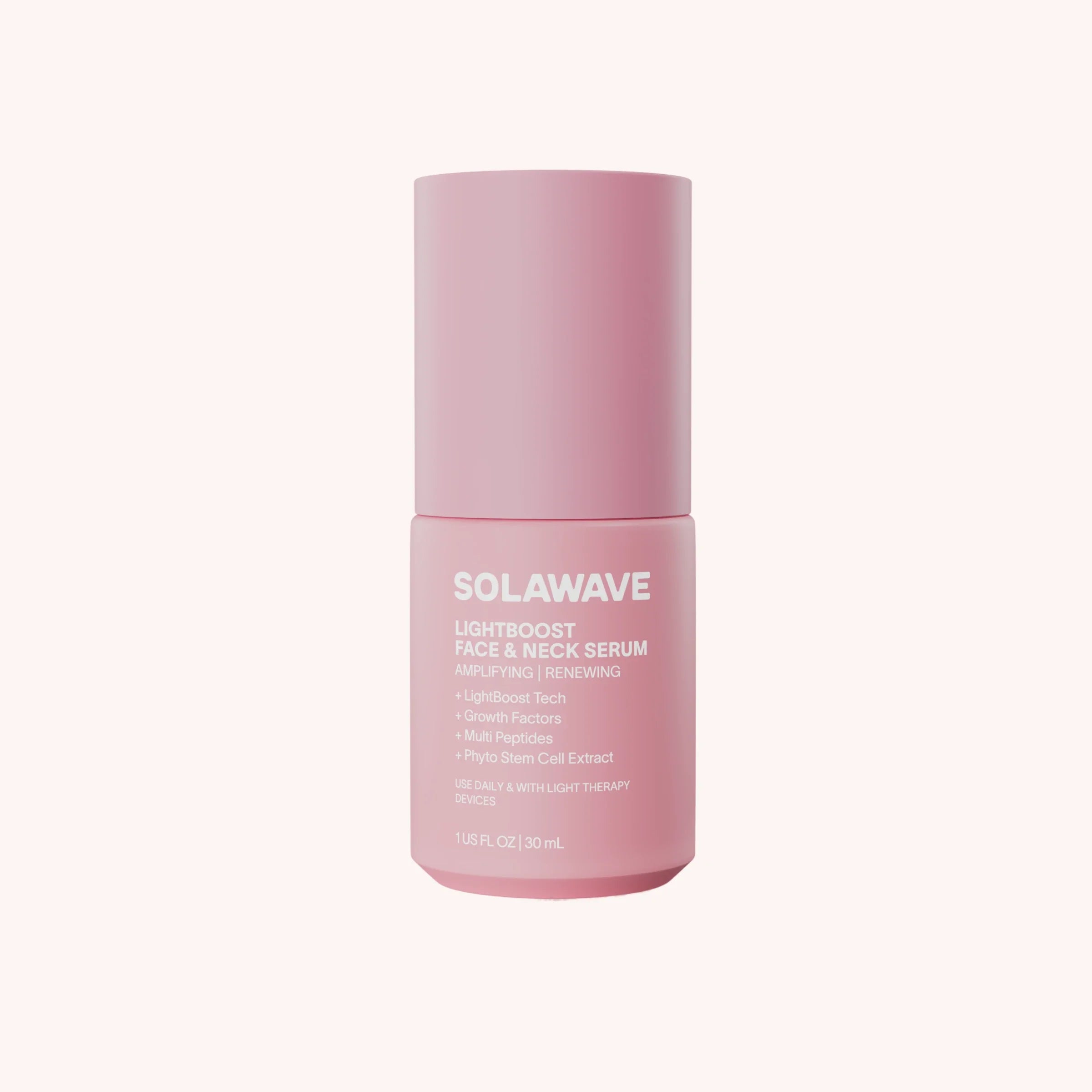 Light Therapy Boosting Face & Neck Serum - Solawave Skincare Topicals