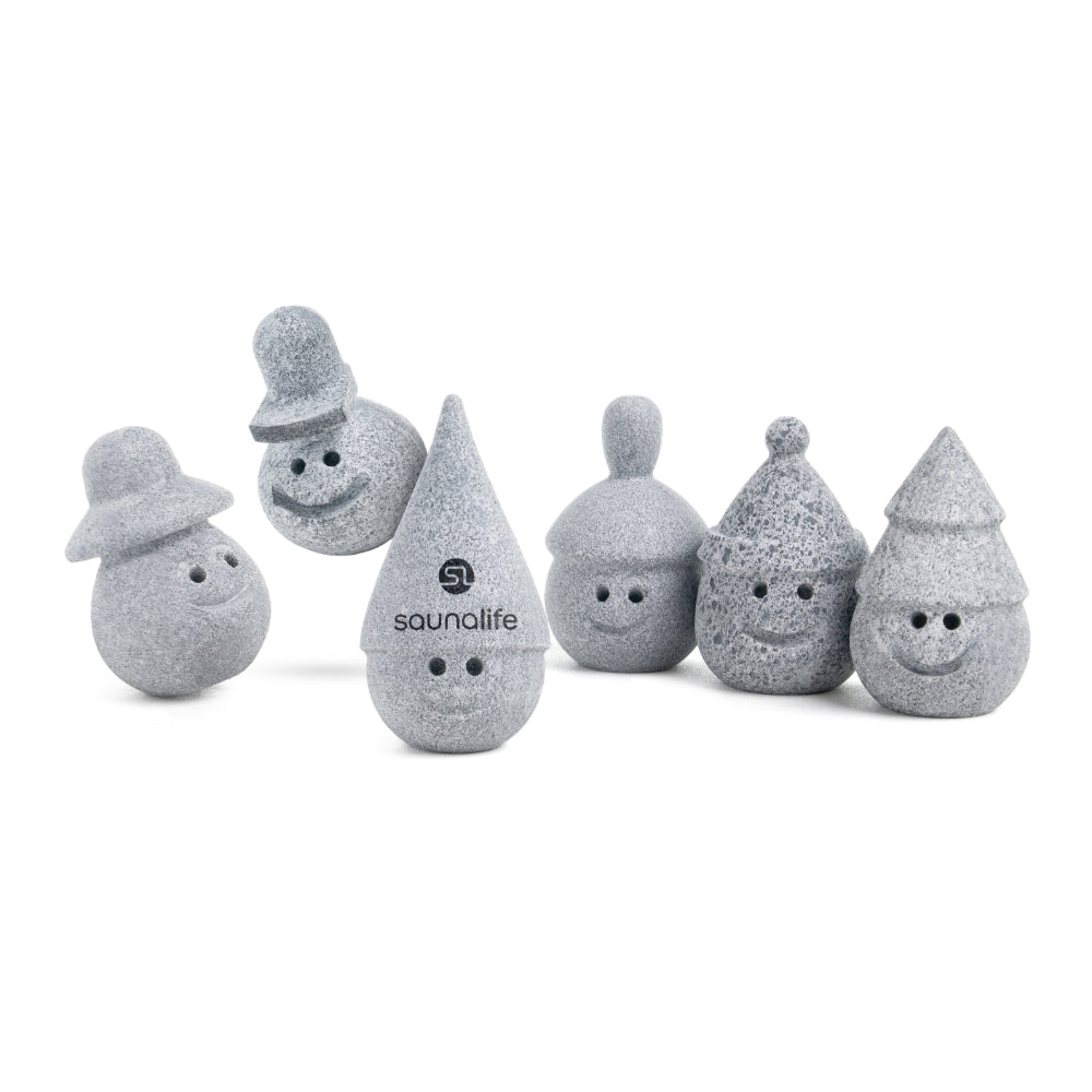 SaunaLife Stoney and Friends Finnish sauna accessories
