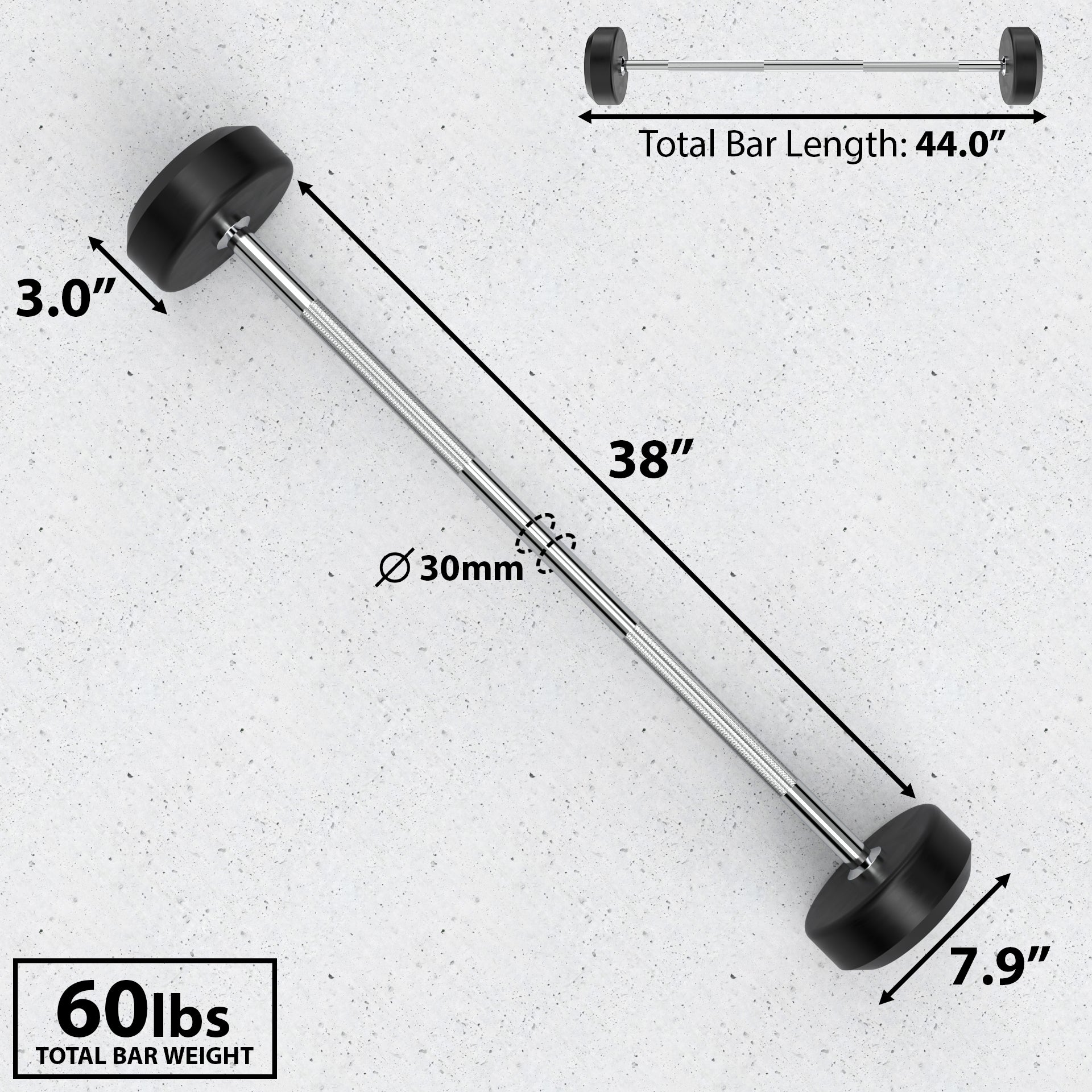 Synergee Fixed Barbell