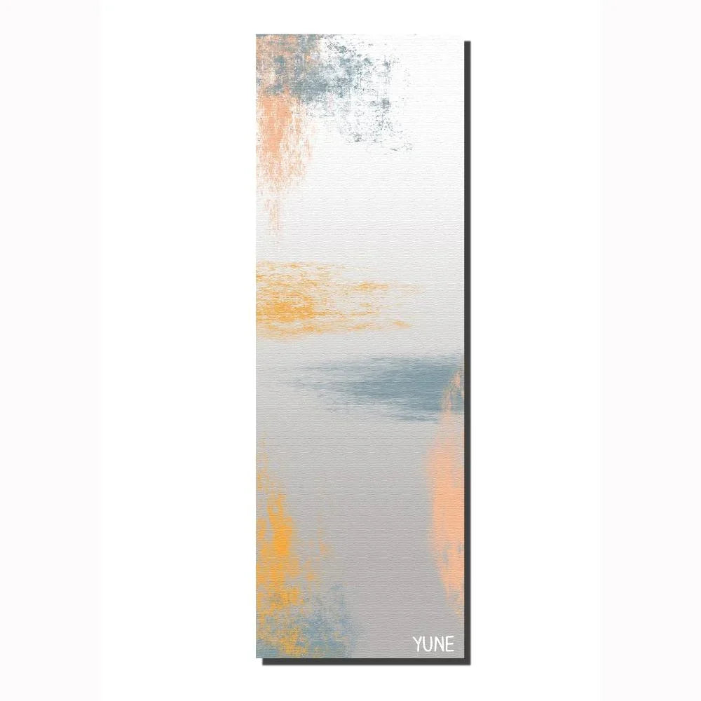 Yoga Mat 6mm Thick Grey Non-Slip Eco Friendly - AR18 - Yune Yoga Yoga Mat