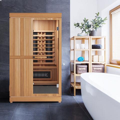Finnmark Trinity FD-4 — Infrared + Steam + Red Light Combination Sauna