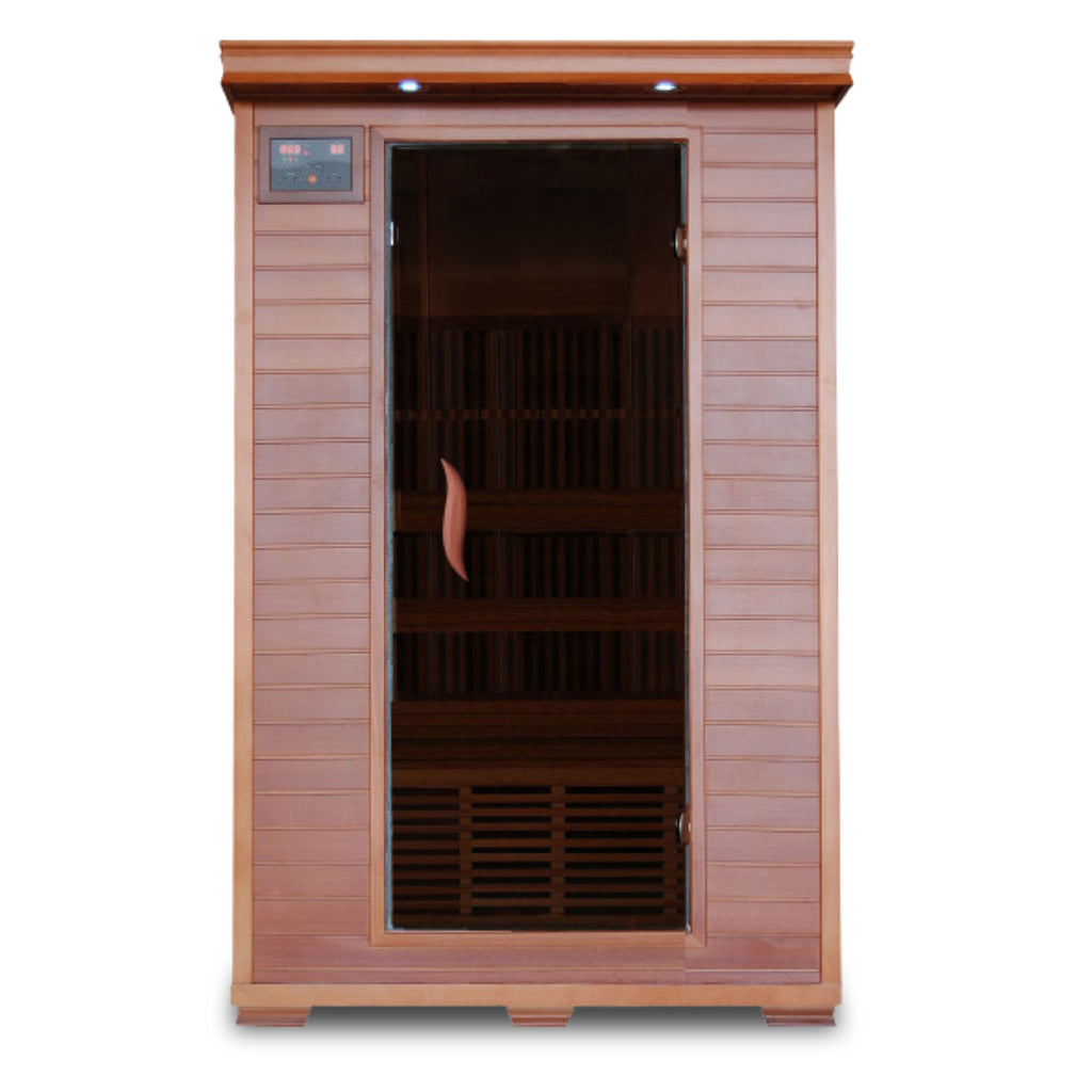 The Aurora — 2-Person Cedar Infrared Sauna