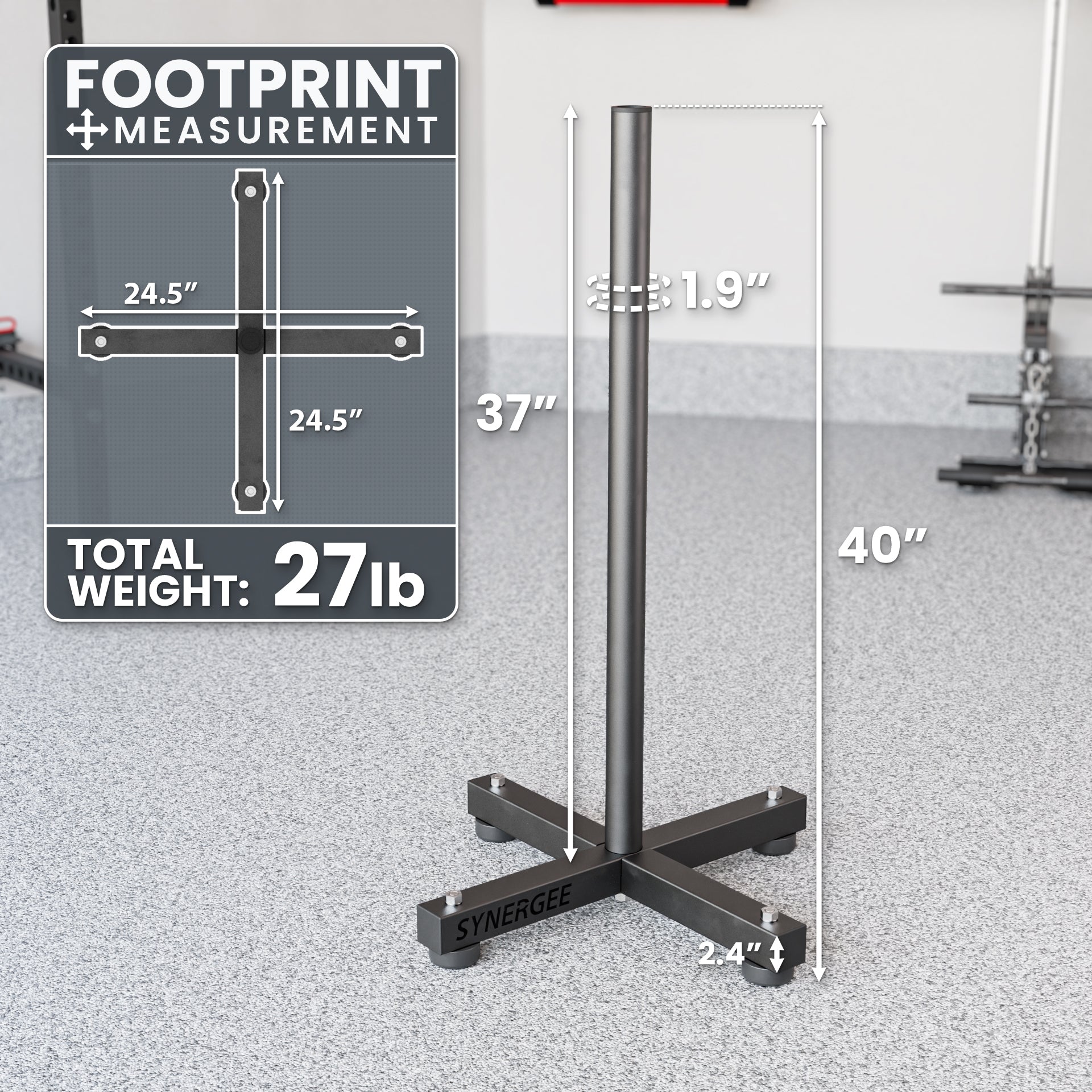 Synergee Weight Plate Stacker