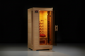 The Haven - 1-2 Person Hemlock Infrared Sauna (Ceramic) - HeatWave Premium Sauna