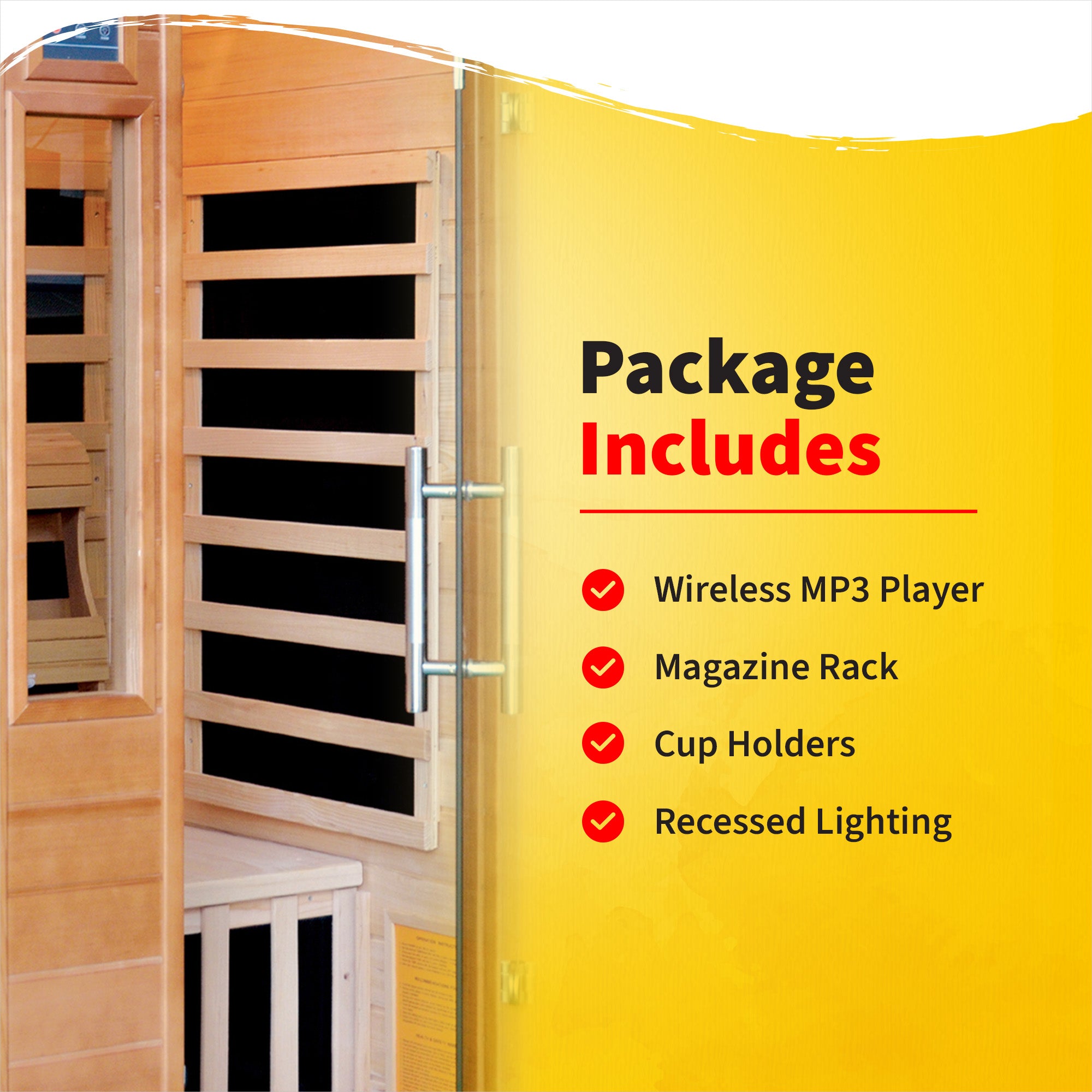 The Zenith — 1-2 Person Hemlock Infrared Sauna